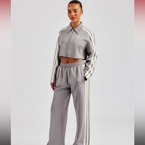 Cernucci Women's Gray Track Suit Set